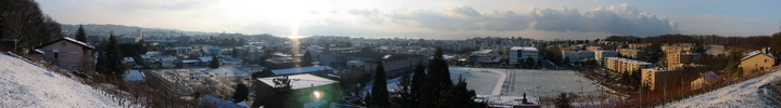 L'agglomération lausannoise en hiver