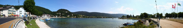 Le village du Pont et le Lac de Joux